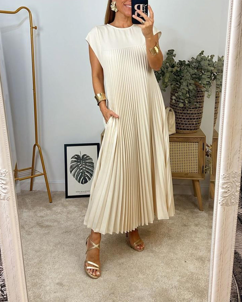 Robe Élégance Plissée