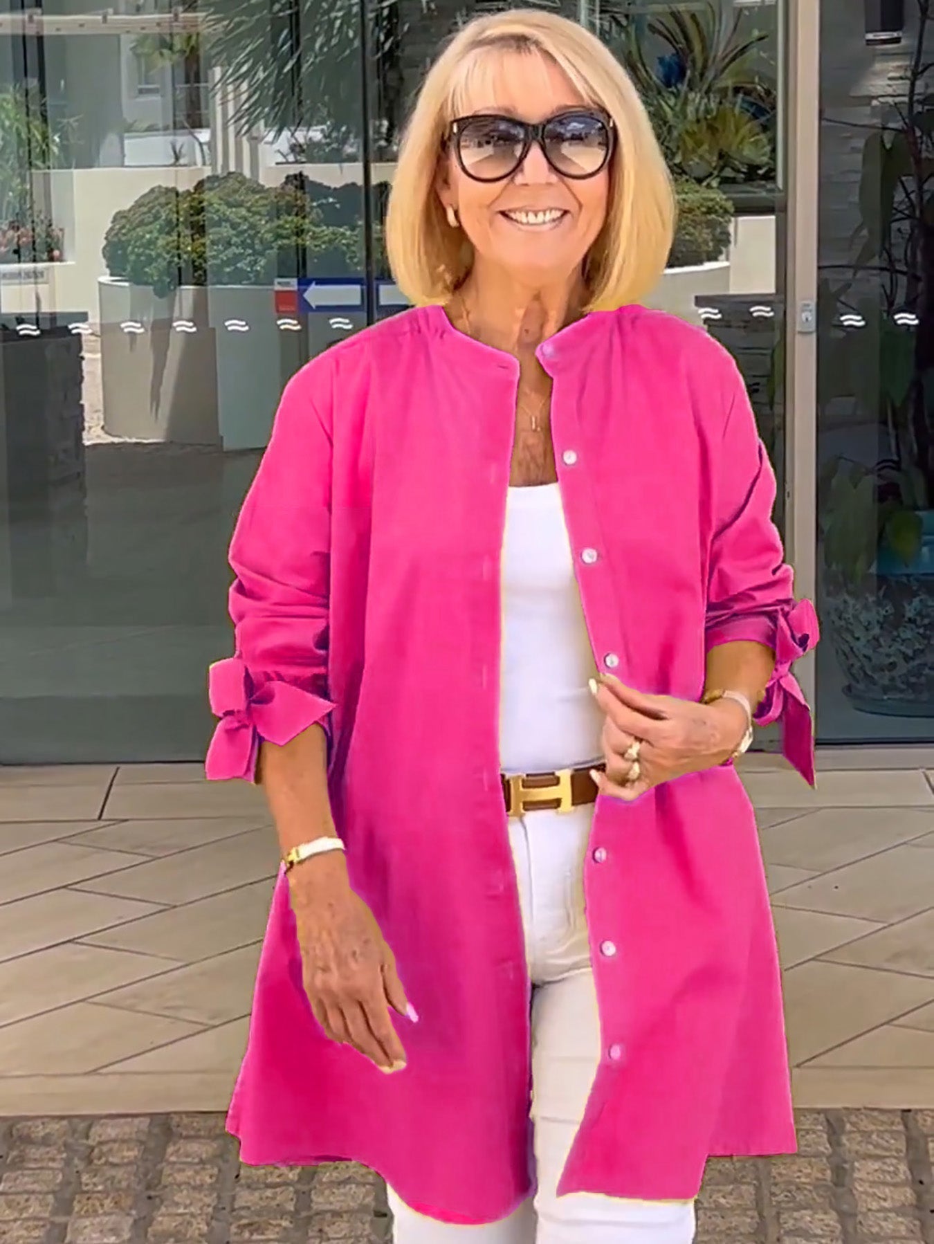 Veste Verona – Coupe Oversize en Coton Naturel (Aujourd’hui seulement : 1 achetée = 1 offerte !)