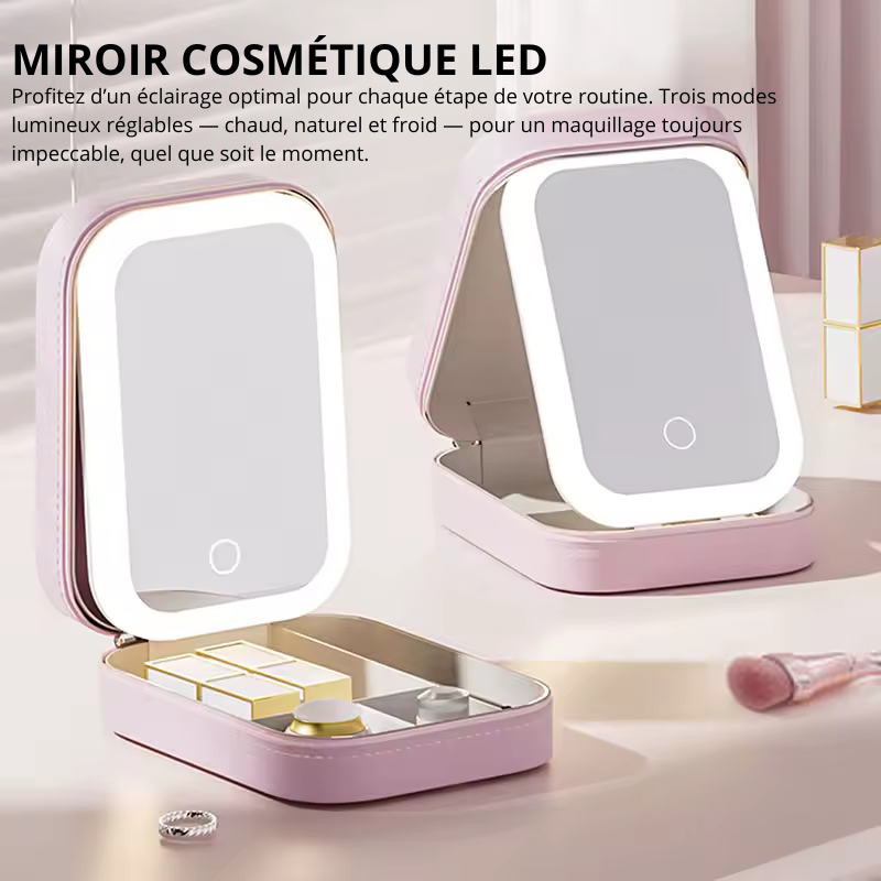 Coffret Beauté & Bijoux Lumière 3 Tons
