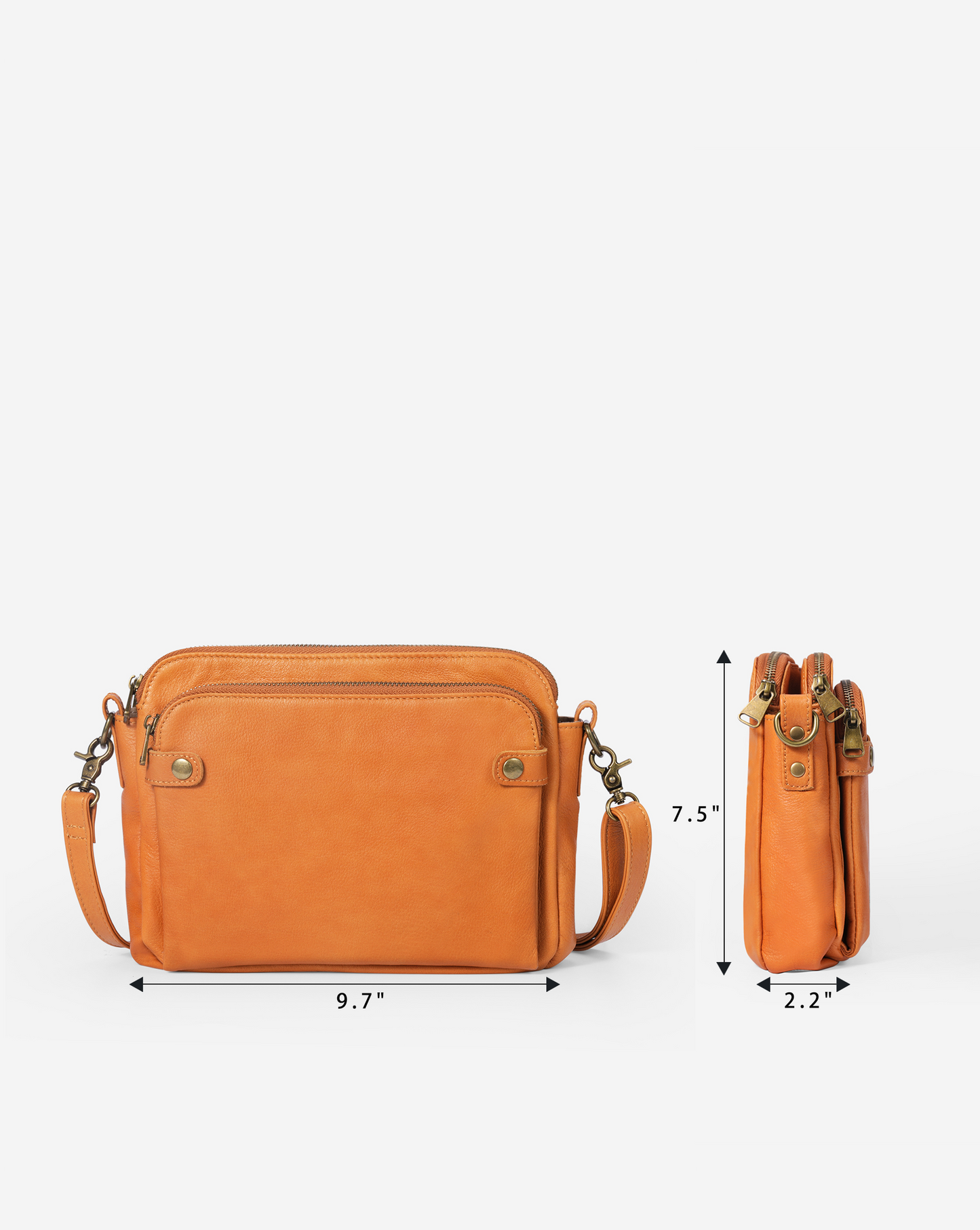 Sac Croisé Bali – Élégance artisanale en Cuir