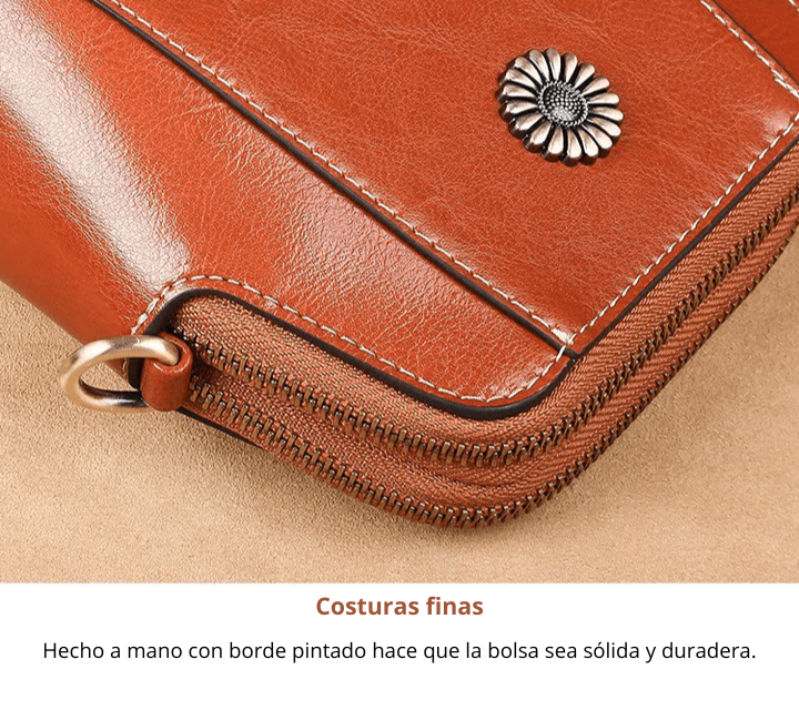 Sac Bandoulière Rétro en Cuir