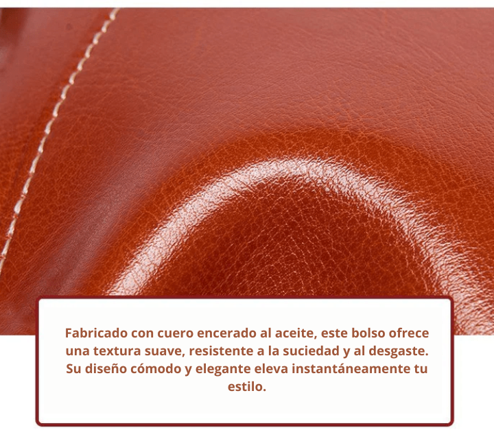 Sac Bandoulière Rétro en Cuir
