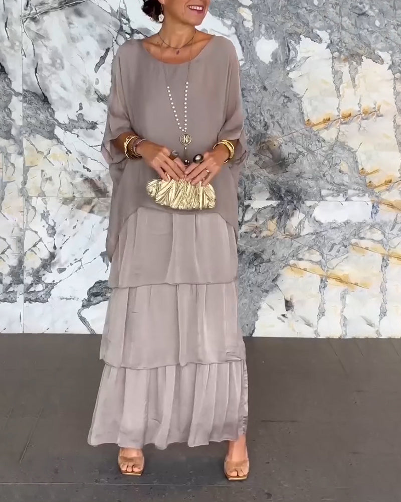 Robe Isadora – Superpositions Élégantes & Esprit Vintage