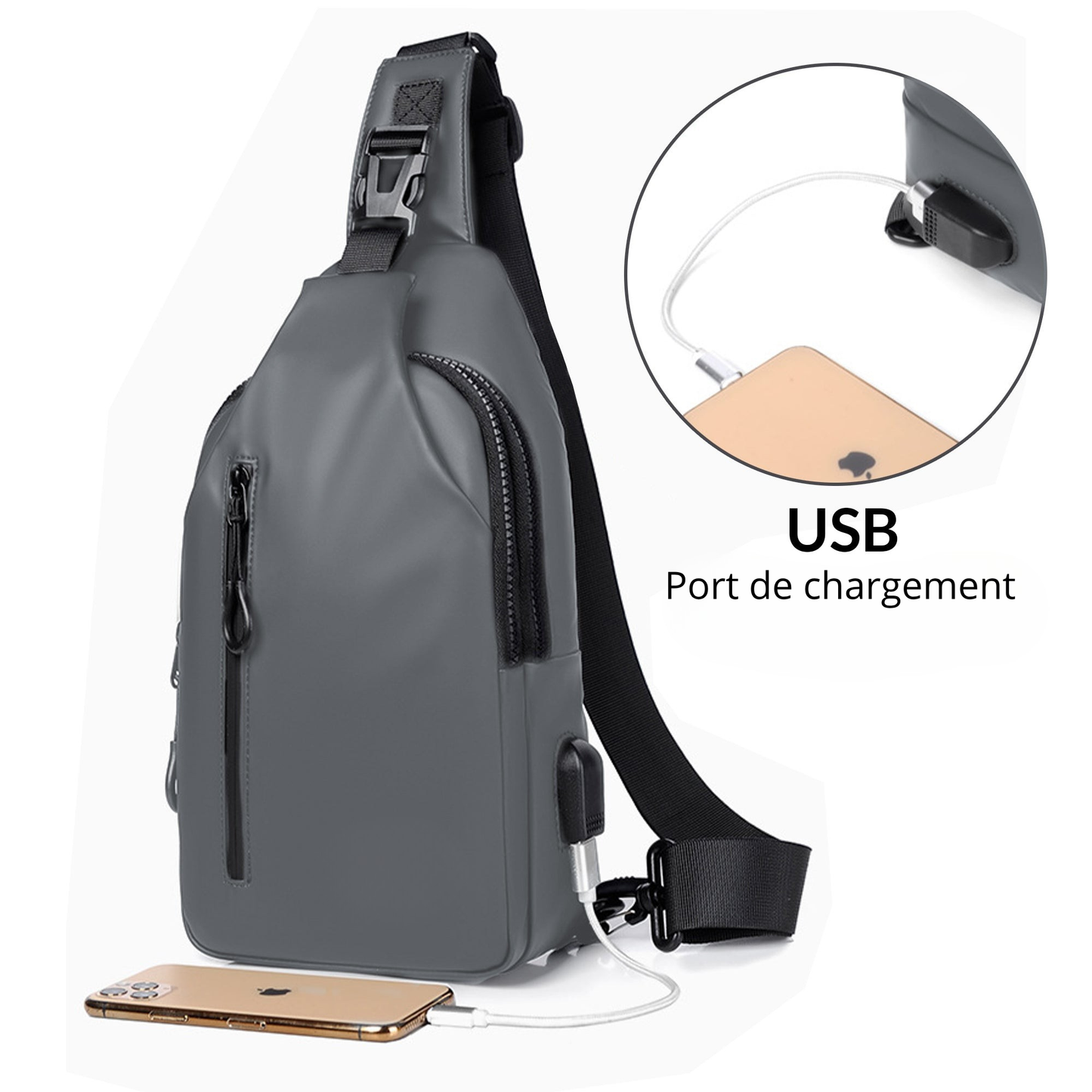 Sac bandoulière de voyage