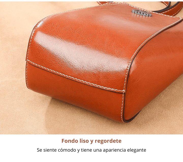 Sac Bandoulière Rétro en Cuir