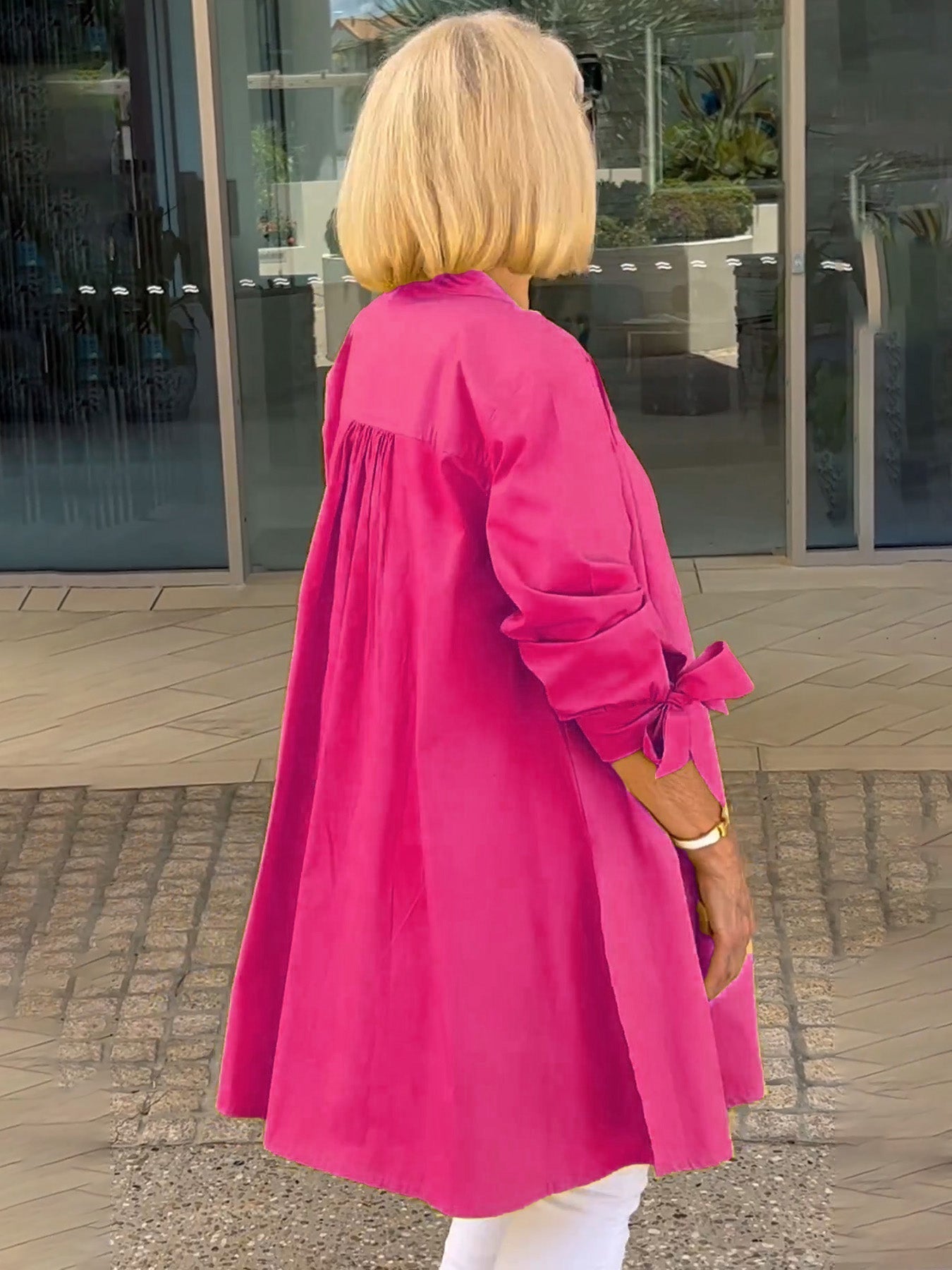 Veste Verona – Coupe Oversize en Coton Naturel (Aujourd’hui seulement : 1 achetée = 1 offerte !)