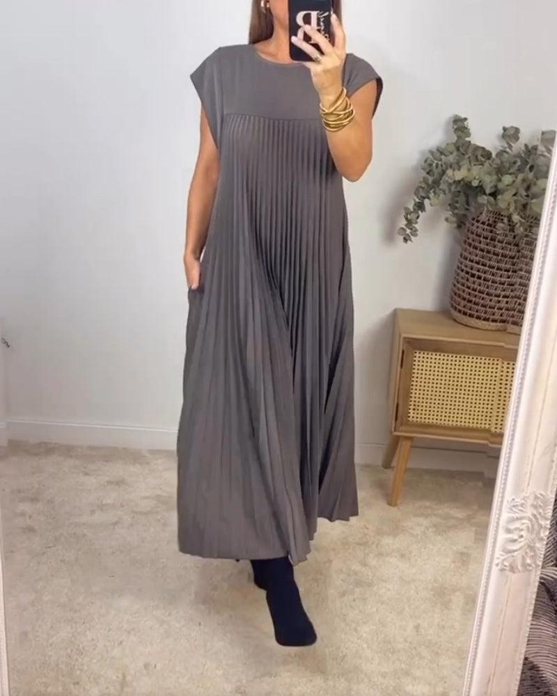 Robe Élégance Plissée
