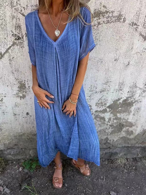 Robe Nara – Tissu Léger & Naturel