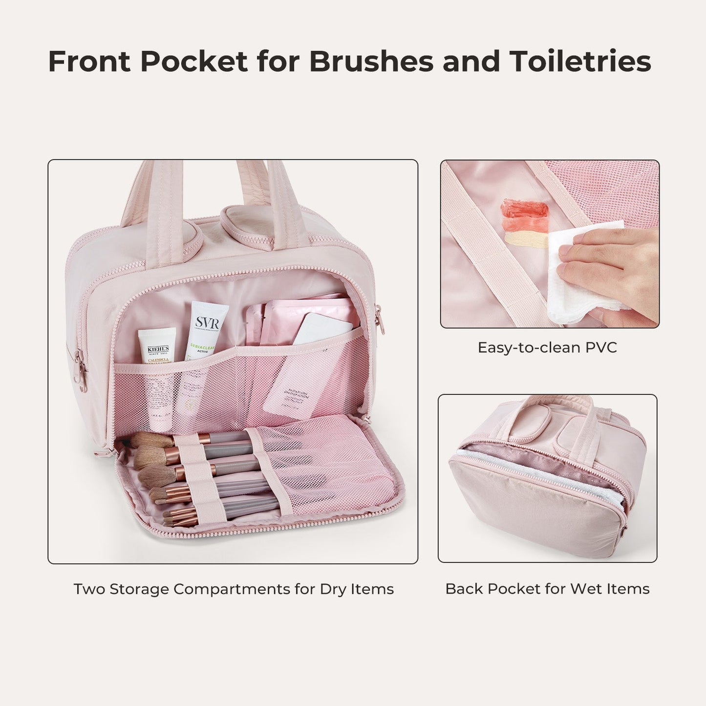 Trousse de toilette multifonctionnelle 4 en 1
