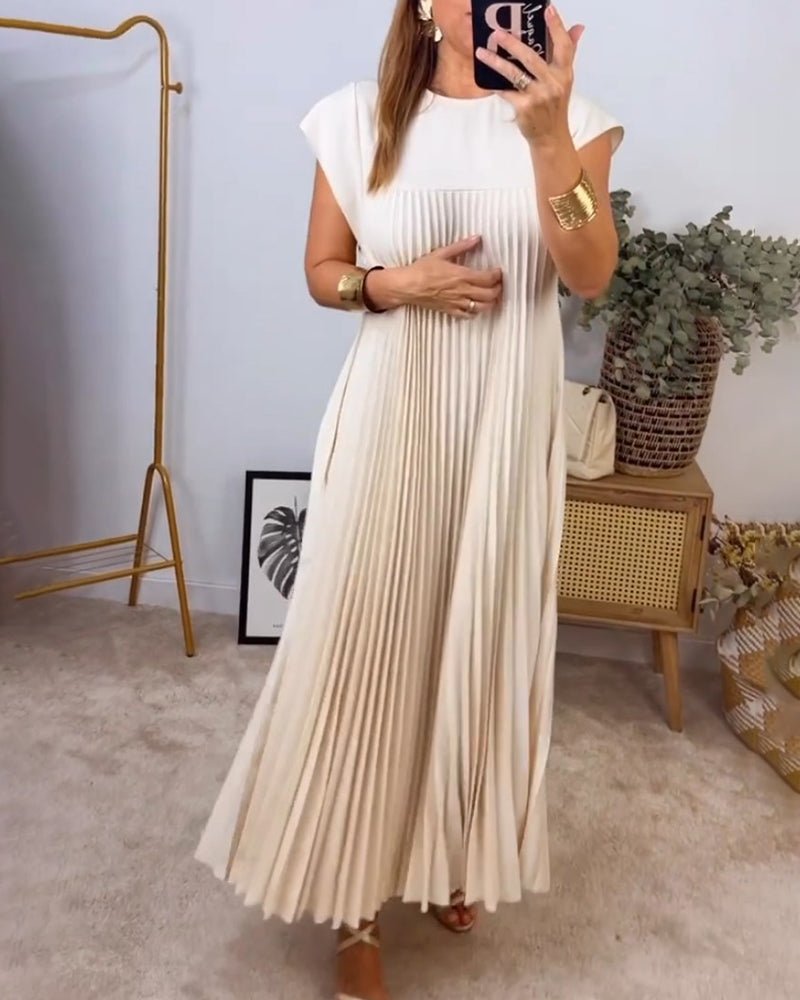 Robe Élégance Plissée