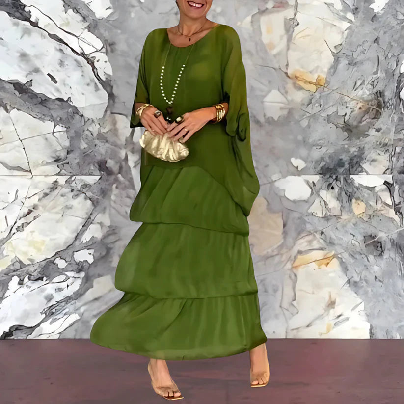 Robe Isadora – Superpositions Élégantes & Esprit Vintage