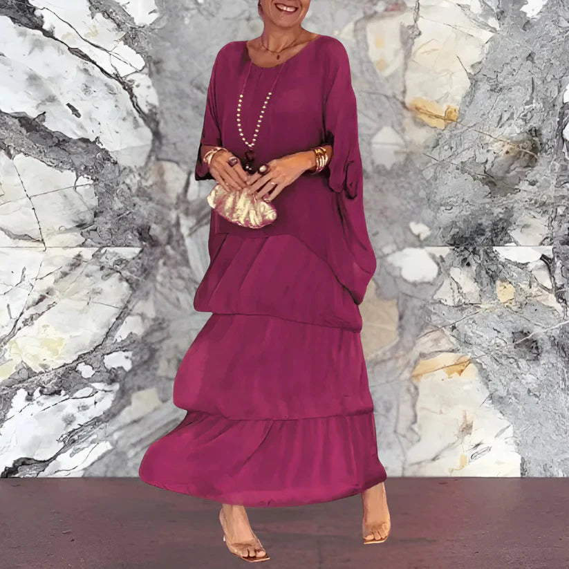 Robe Isadora – Superpositions Élégantes & Esprit Vintage