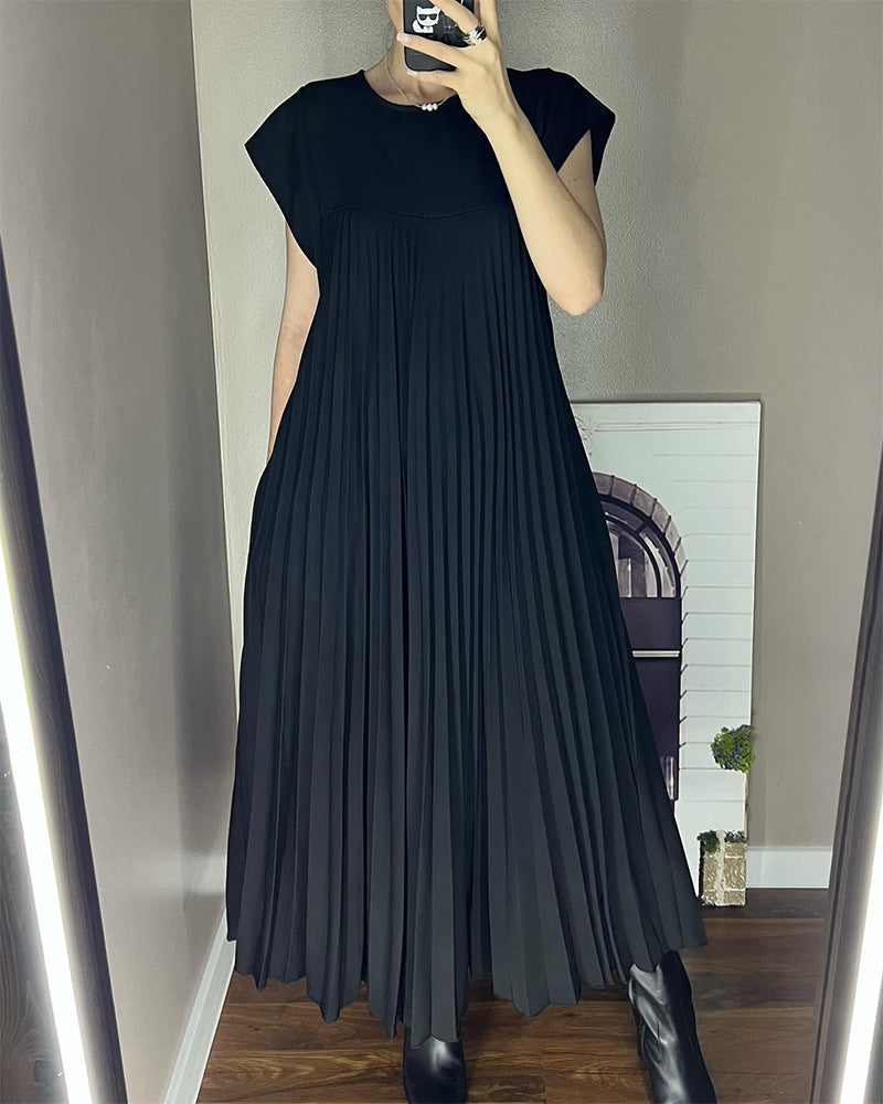 Robe Élégance Plissée