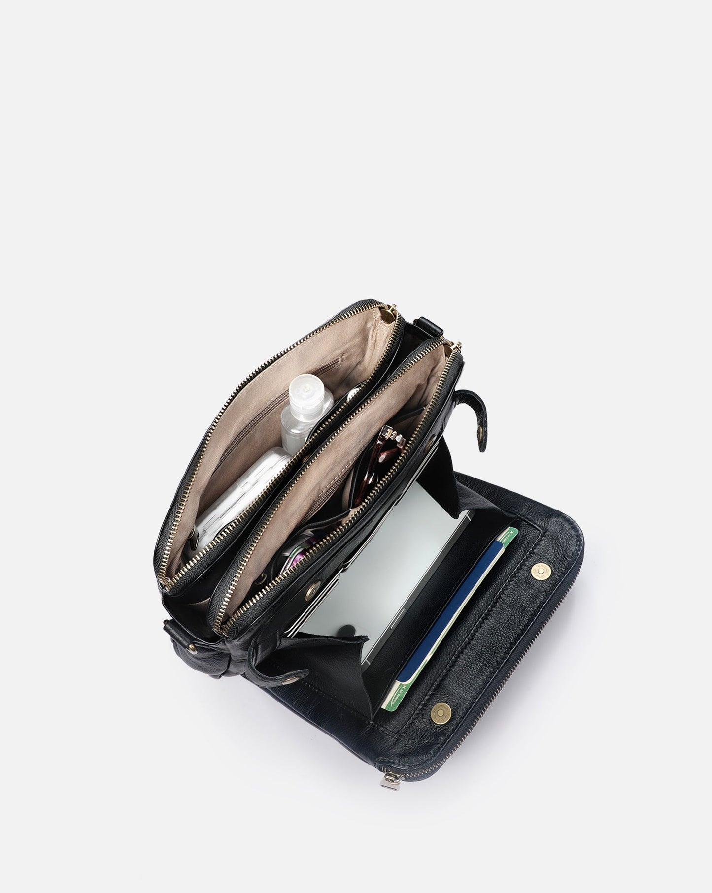 Sac Croisé Bali – Élégance artisanale en Cuir