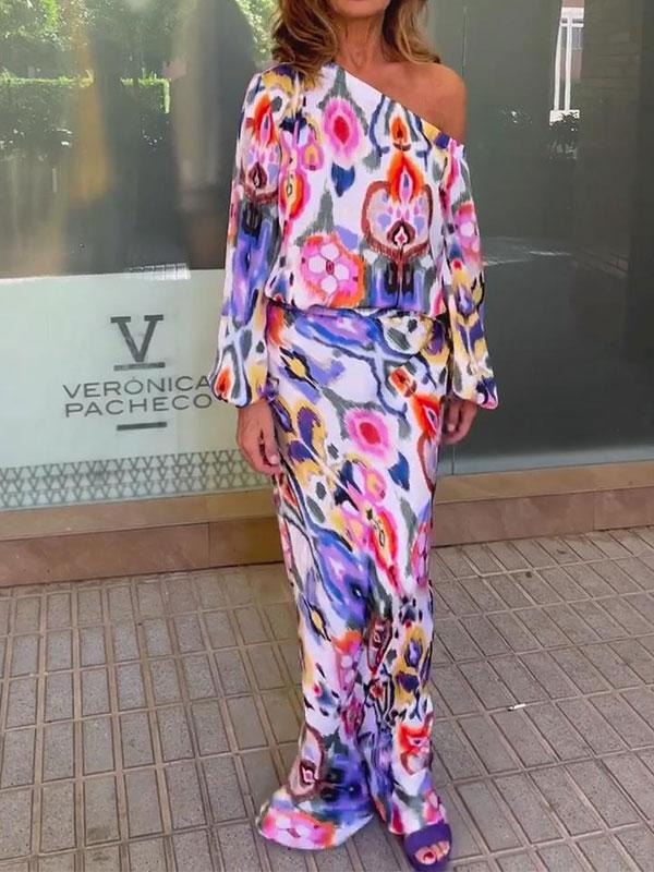 Robe Bohème Asymétrique Élégance