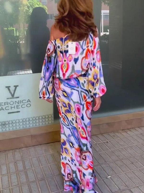 Robe Bohème Asymétrique Élégance