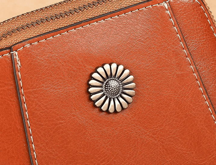 Sac Bandoulière Rétro en Cuir