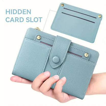 Portefeuille Bifold pour Femme + Bracelet de la chance en CADEAU