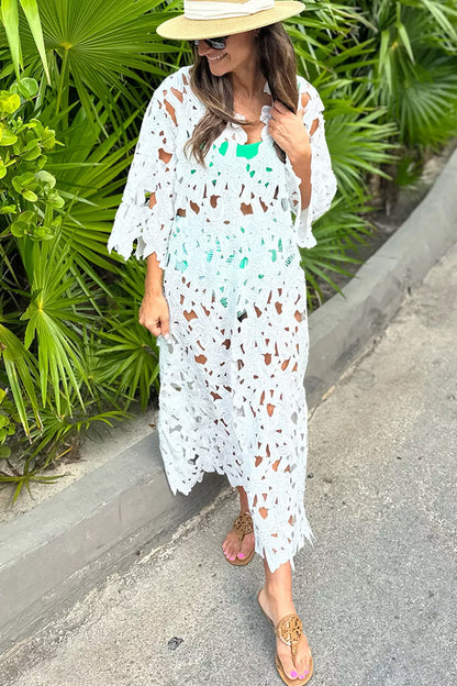 Robe Brise de Dentelle – Romantique & Délicate