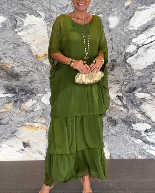 Robe Isadora – Superpositions Élégantes & Esprit Vintage