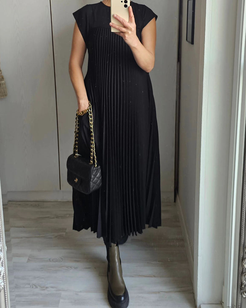 Robe Élégance Plissée