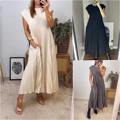 Robe Élégance Plissée