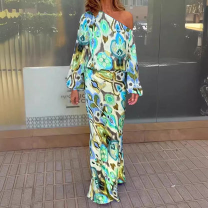 Robe Bohème Asymétrique Élégance