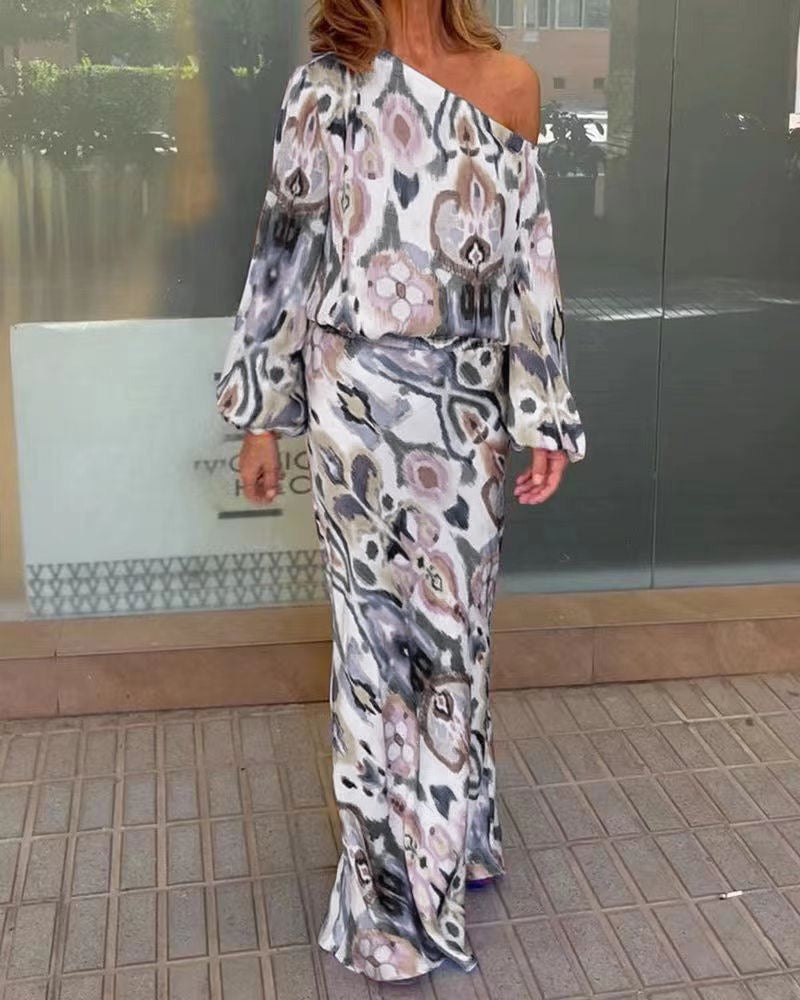 Robe Bohème Asymétrique Élégance