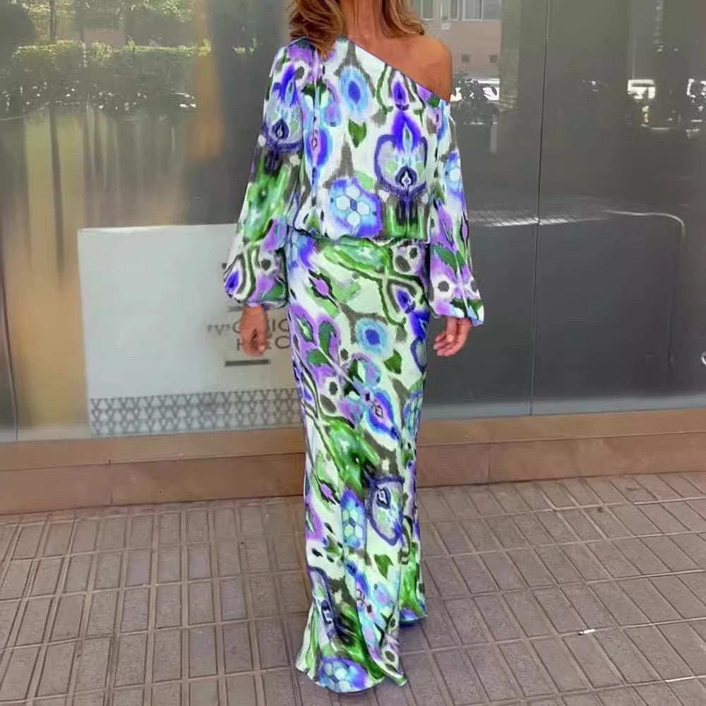 Robe Bohème Asymétrique Élégance