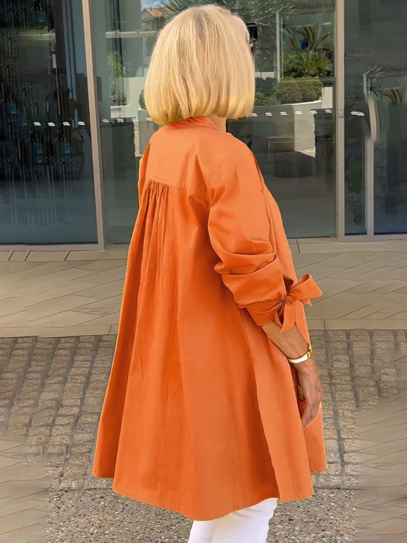 Veste Verona – Coupe Oversize en Coton Naturel (Aujourd’hui seulement : 1 achetée = 1 offerte !)