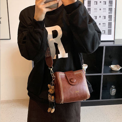 Sac vintage avec bandoulière large et réglable