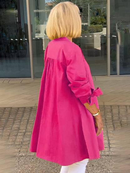 Veste Verona – Coupe Oversize en Coton Naturel (Aujourd’hui seulement : 1 achetée = 1 offerte !)