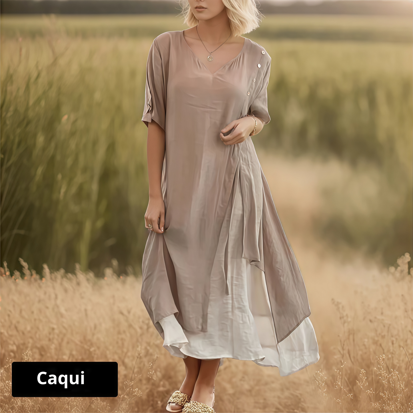 Robe Estela – Légèreté, mouvement et charme