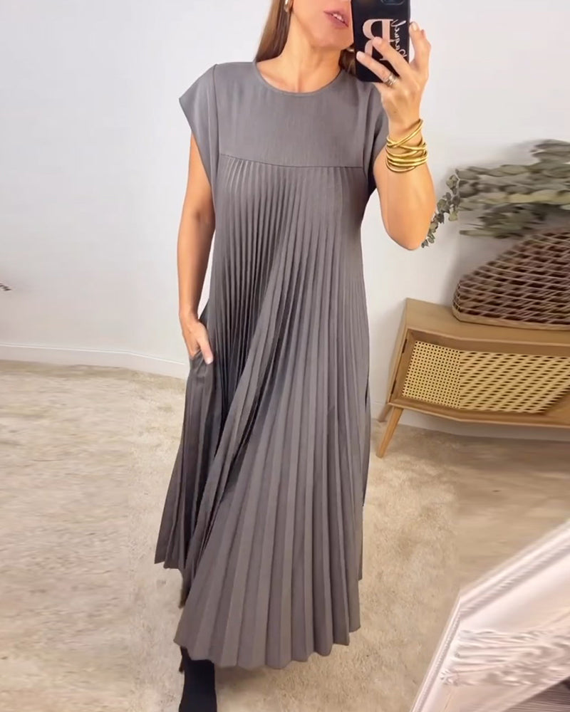Robe Élégance Plissée
