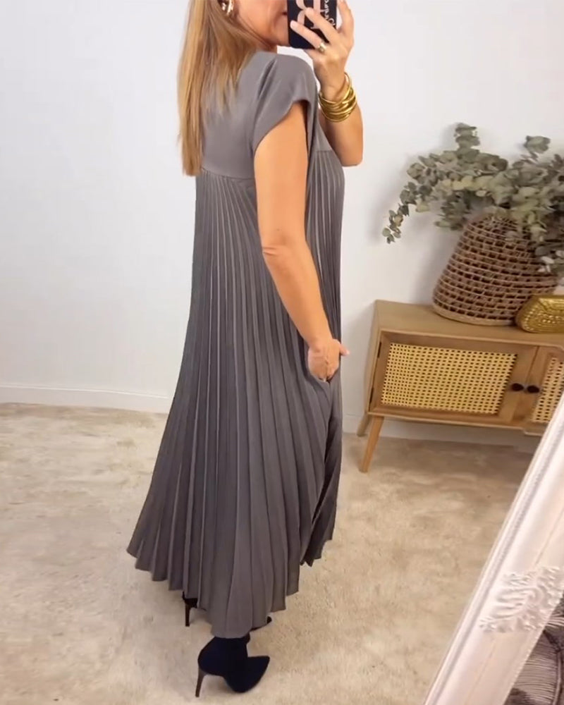 Robe Élégance Plissée