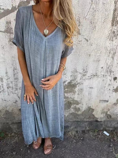 Robe Nara – Tissu Léger & Naturel