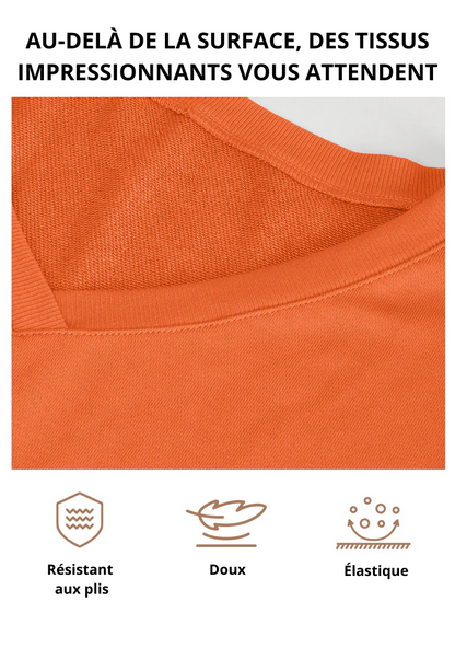 Ensemble 2 pièces pour femme: robe sans manches et pull à col en V