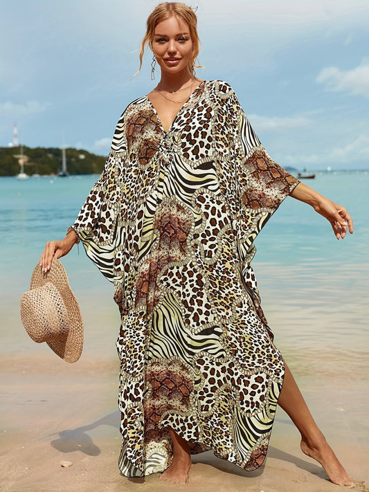 Robe Fiera Tropicale – Fluide & Élégante