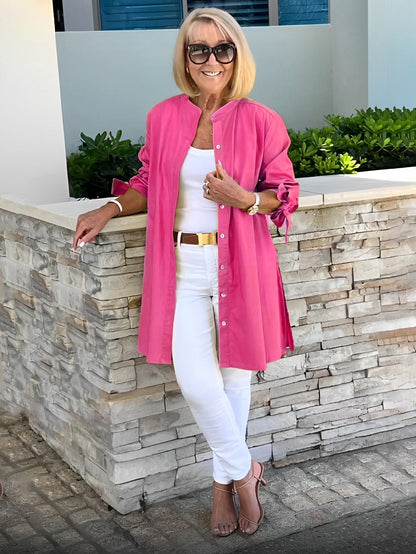 Veste Verona – Coupe Oversize en Coton Naturel (Aujourd’hui seulement : 1 achetée = 1 offerte !)