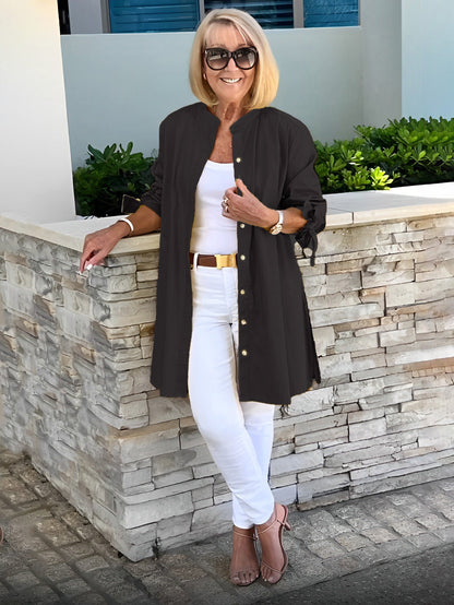 Veste Verona – Coupe Oversize en Coton Naturel (Aujourd’hui seulement : 1 achetée = 1 offerte !)