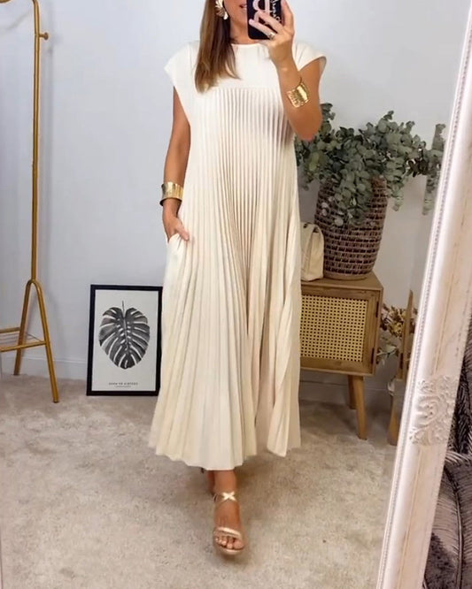 Robe Élégance Plissée