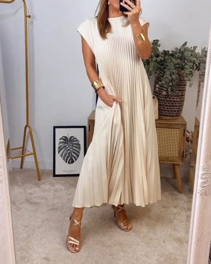 Robe Élégance Plissée