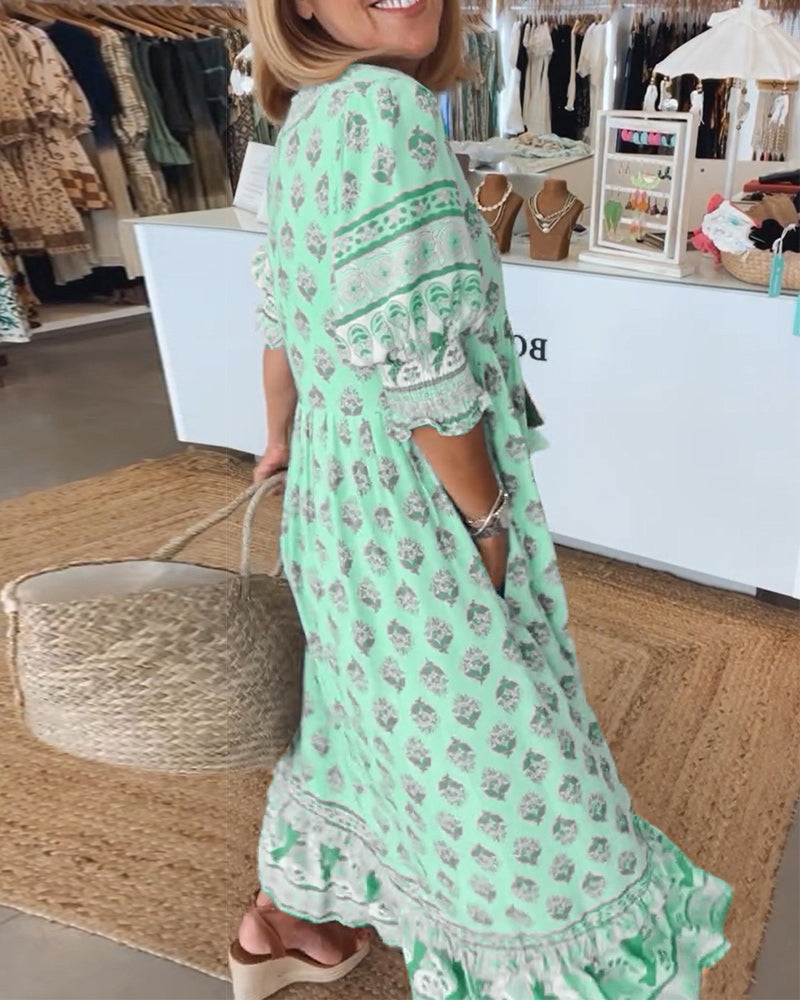 Robe de Printemps Radieuse